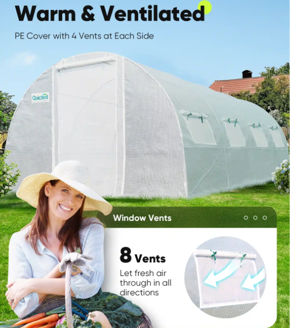 Quictent Greenhouse vent